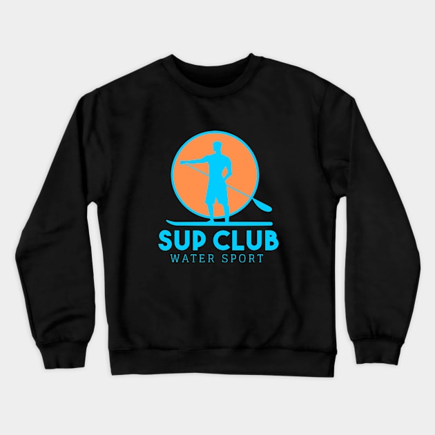 SUP - Water Club Crewneck Sweatshirt by Hayden Mango Collective 